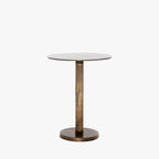 Table d'appoint Douglas Four Hands en bronze vieilli