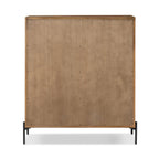 Commode Four Hands Eaton à 5 tiroirs en résine chêne ambré