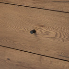 Commode Four Hands Eaton à 5 tiroirs en résine chêne ambré