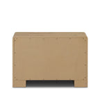 Table de chevet Four Hands Eden en placage de chêne fumé vieilli