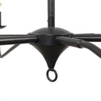 Lustre Edlyn à quatre bras en fer vieilli