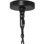 Lustre Edlyn à quatre bras en fer vieilli