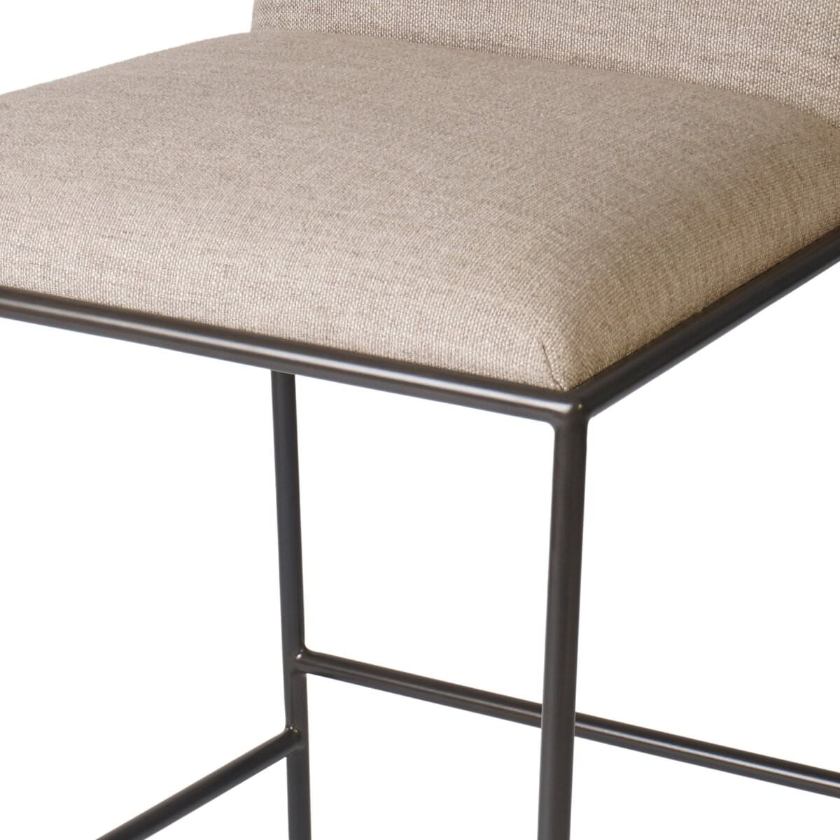 Tabouret de bar Four Hands Elba couleur blé Alcala