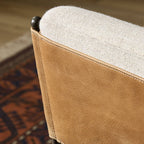 Tabouret de bar Four Hands Elba couleur blé Alcala