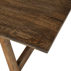 Table basse Four Hands Elio petit modèle en chêne blanchi brûlé