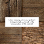 Table d'appoint Four Hands Elio en chêne blanchi brûlé