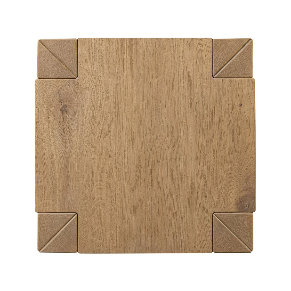 Table d'appoint Four Hands Emmer en chêne fumé vieilli