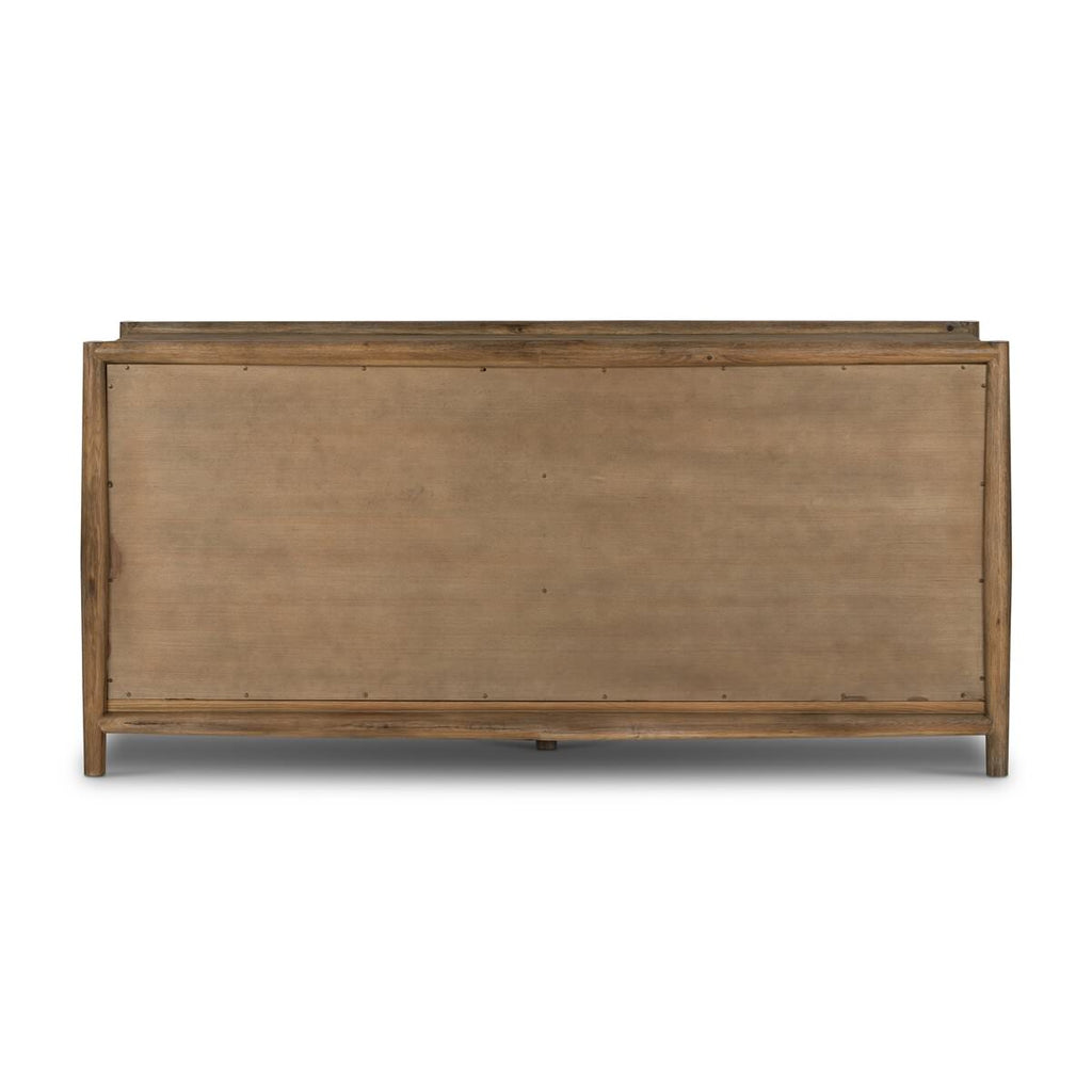 Commode à 6 tiroirs Four Hands Glenview en placage chêne vieilli