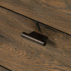 Commode à 6 tiroirs Four Hands Glenview en placage chêne vieilli