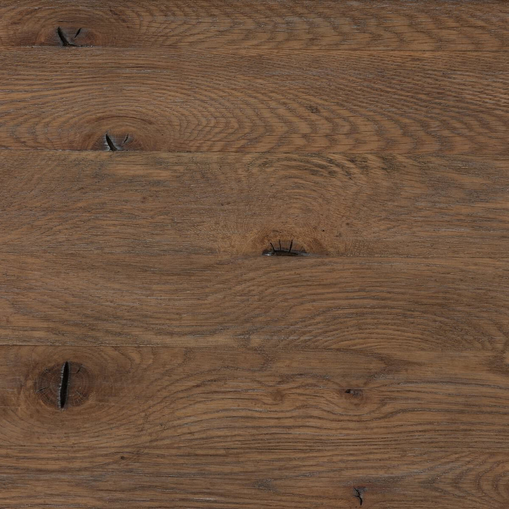 Commode à 6 tiroirs Four Hands Glenview en placage chêne vieilli