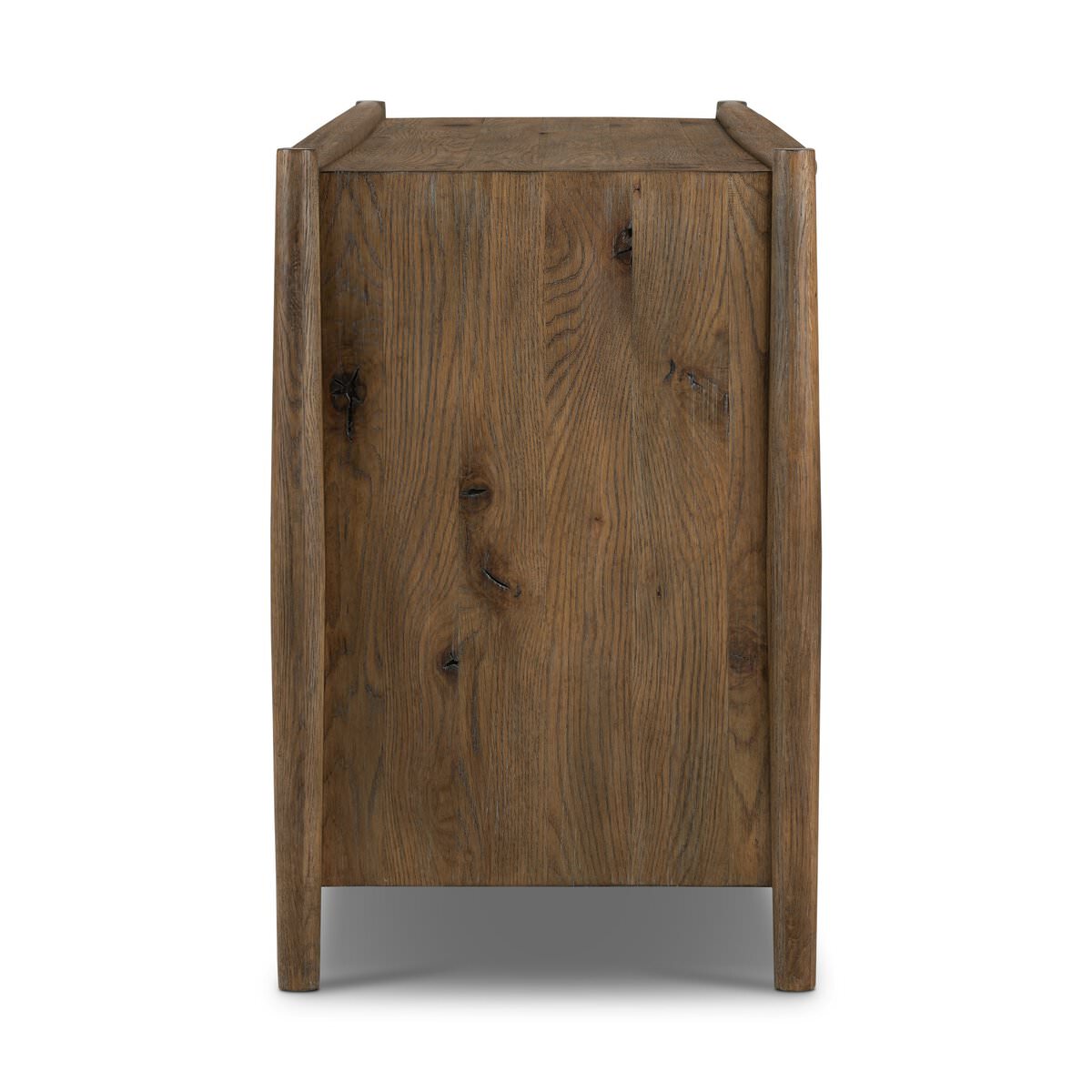 Commode à 6 tiroirs Four Hands Glenview en placage chêne vieilli