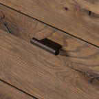 Commode à 9 tiroirs Four Hands Glenview en placage chêne vieilli