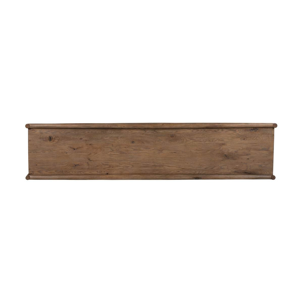 Commode à 9 tiroirs Four Hands Glenview en placage chêne vieilli