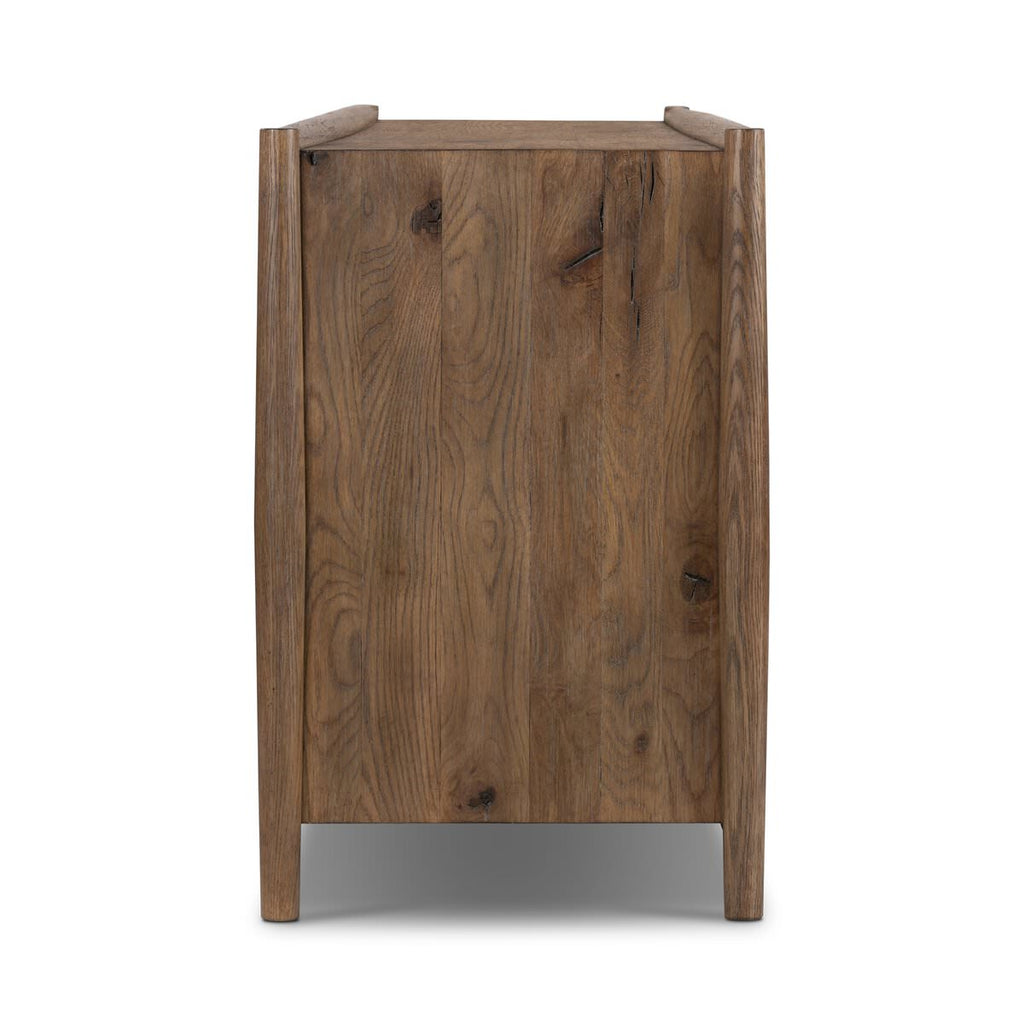 Commode à 9 tiroirs Four Hands Glenview en placage chêne vieilli