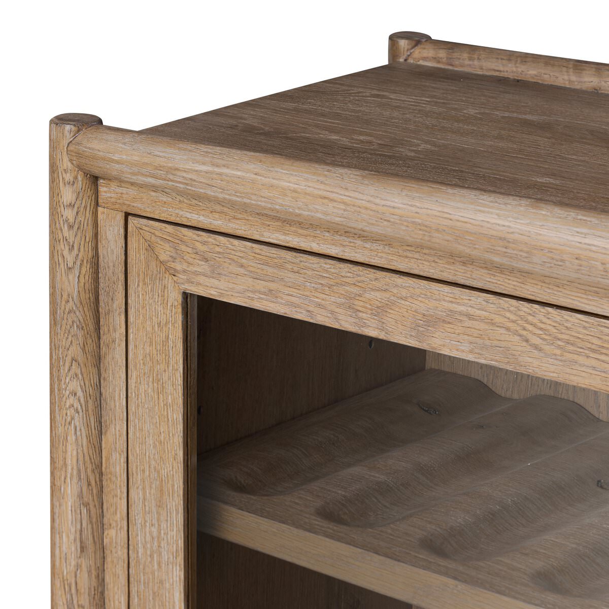Meuble bar Four Hands Glenview en chêne vieilli