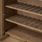 Meuble bar Four Hands Glenview en chêne vieilli