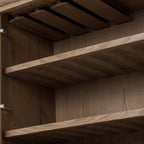 Meuble bar Four Hands Glenview en chêne vieilli