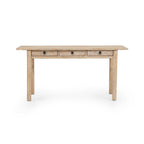 Bureau Griffith Four Hands en finition blanchie