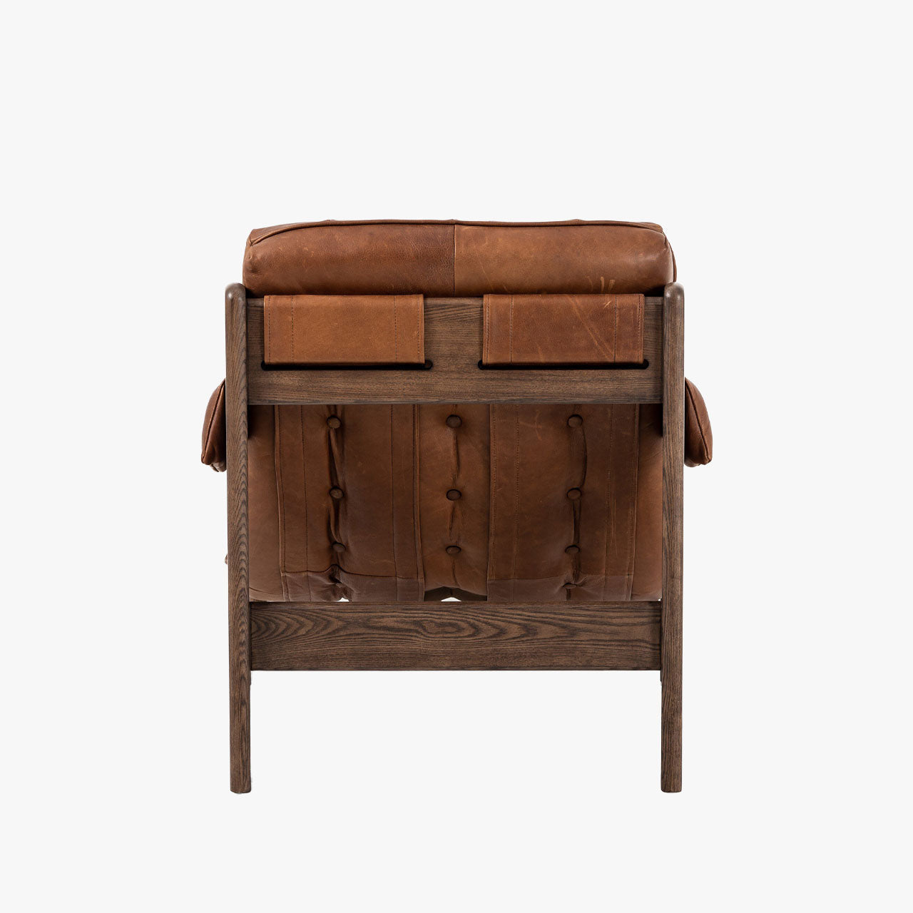 Fauteuil et repose-pieds Halston de Four Hands, coloris Sienne Héritage