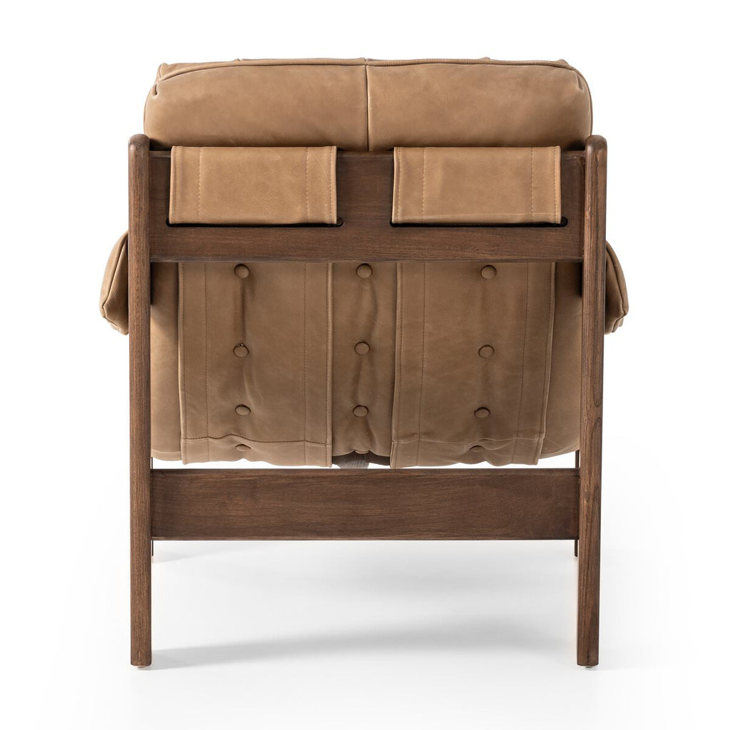 Fauteuil Halston Four Hands en coloris Palermo Drift