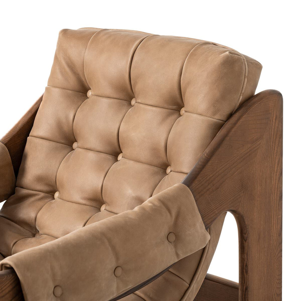 Fauteuil Halston Four Hands en coloris Palermo Drift