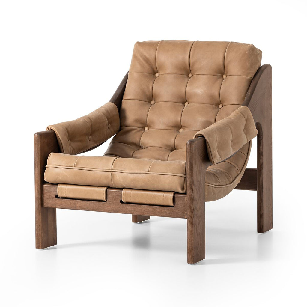 Fauteuil Halston Four Hands en coloris Palermo Drift