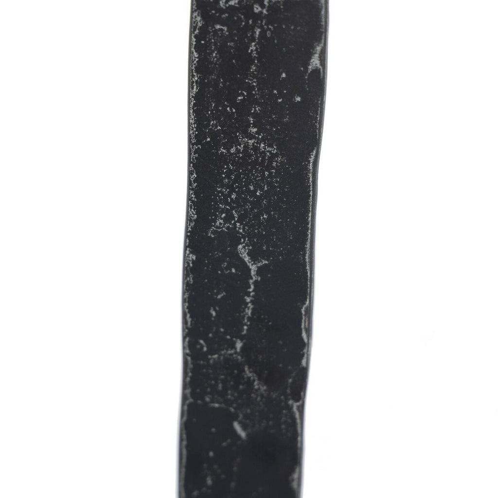 Console en fer martelé Four Hands et marbre blanc