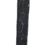 Console en fer martelé Four Hands et marbre blanc