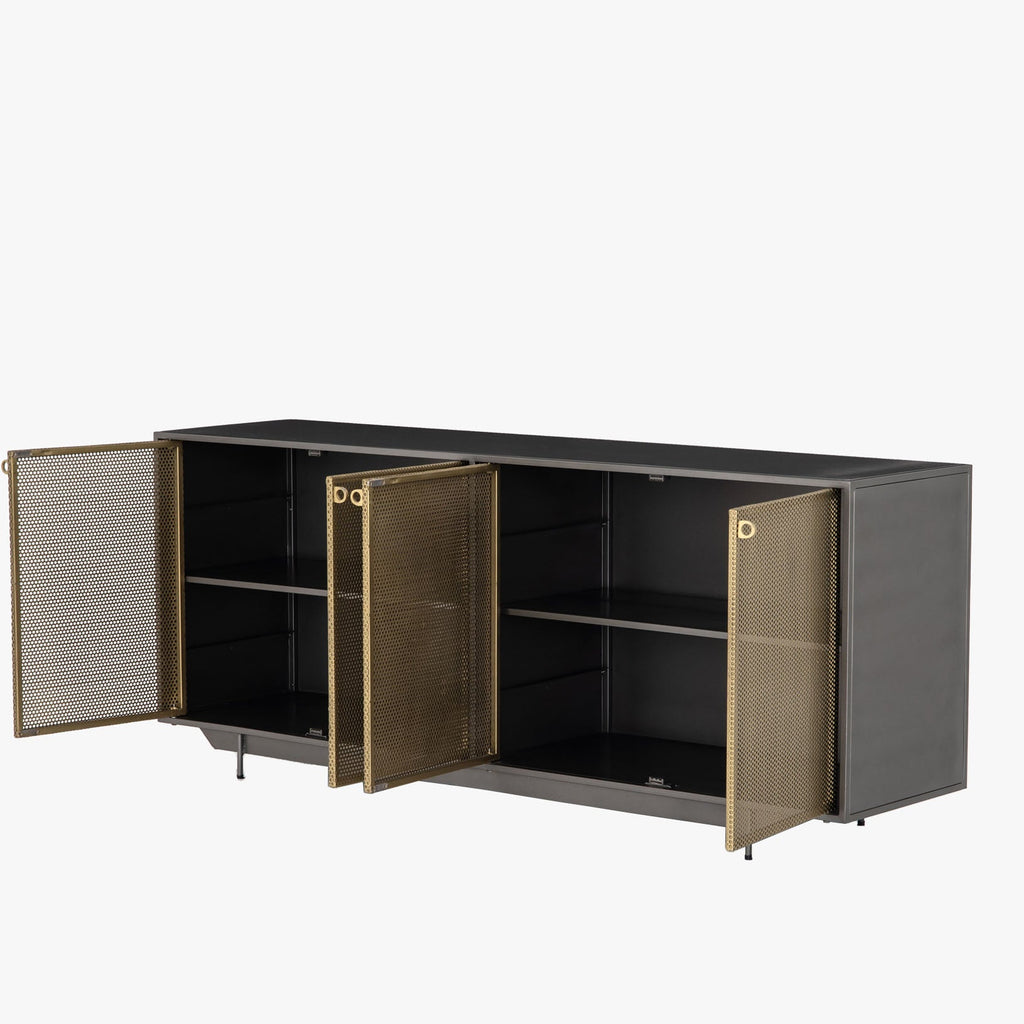 Buffet Four Hands Hendrick couleur canon de fusil