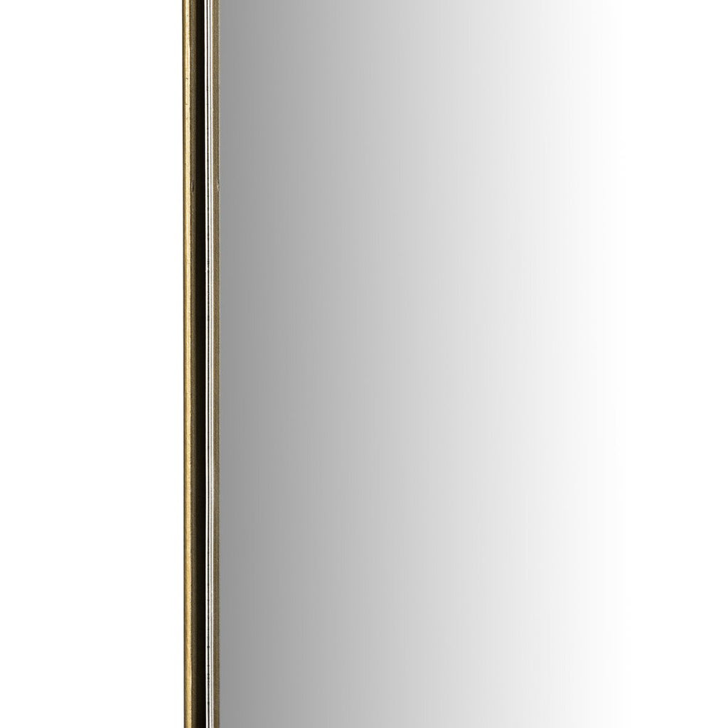 Miroir Jacques à quatre mains en laiton antique