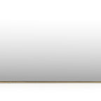 Miroir Jacques à quatre mains en laiton antique