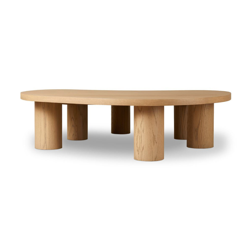 Ensemble de tables basses gigognes Four Hands Joji en placage chêne naturel