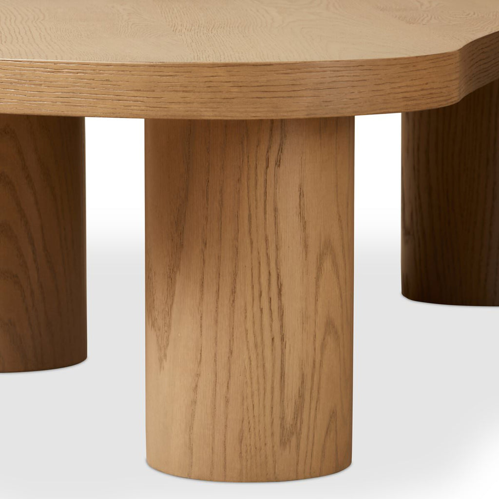 Ensemble de tables basses gigognes Four Hands Joji en placage chêne naturel
