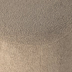 Chaise longue Four Hands Kadon en peau de mouton camel