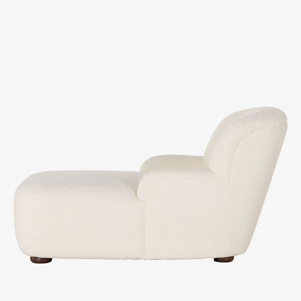 Chaise longue Four Hands Kadon en peau de mouton naturelle