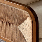 Fauteuil Kalani Four Hands couleur crème Alcala