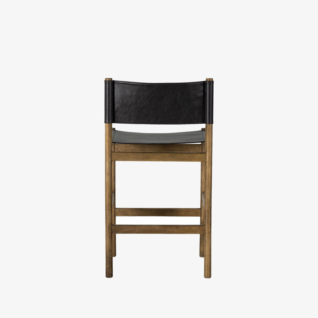 Tabouret de bar Kena de Four Hands, coloris Sonoma Black