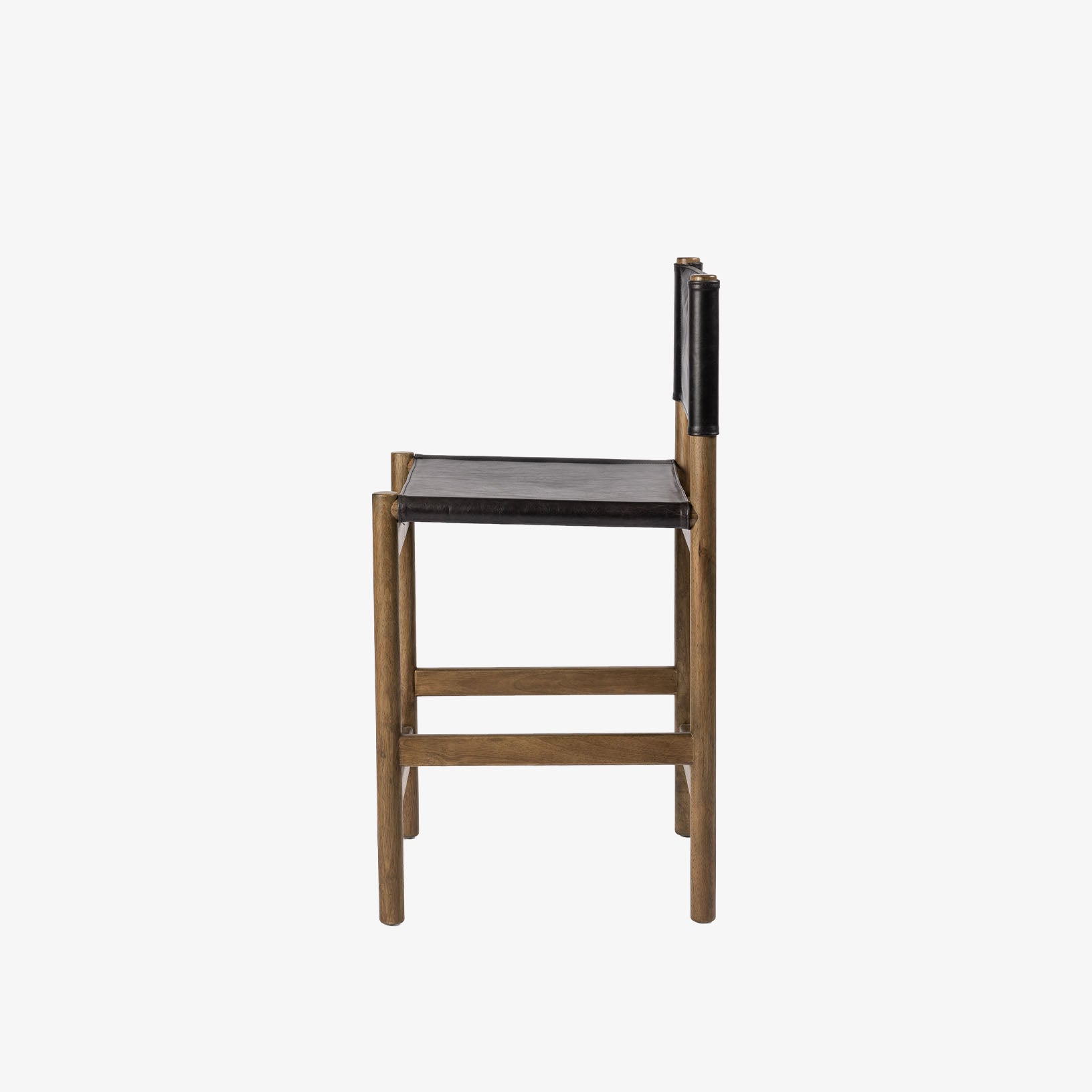 Tabouret de bar Kena de Four Hands, coloris Sonoma Black