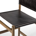 Tabouret de bar Kena de Four Hands, coloris Sonoma Black