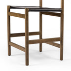 Tabouret de bar Kena de Four Hands, coloris Sonoma Black