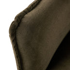 Fauteuil pivotant Four Hands Kimble couleur café Henry