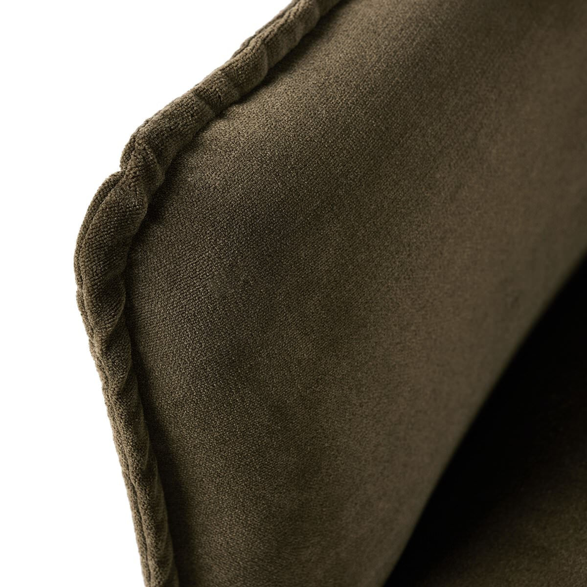 Fauteuil pivotant Four Hands Kimble couleur café Henry