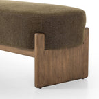 Banc d'appoint Kirby de Four Hands couleur olive Sutton