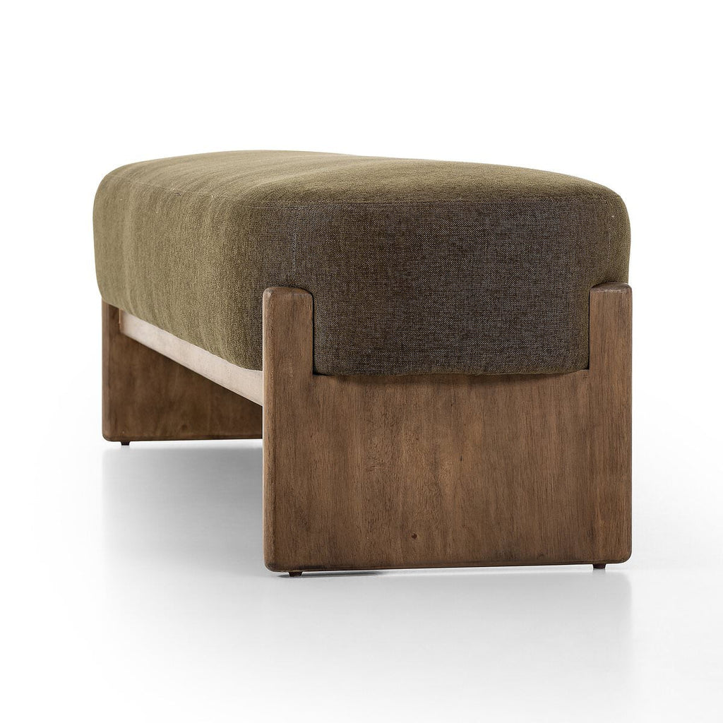 Banc d'appoint Kirby de Four Hands couleur olive Sutton