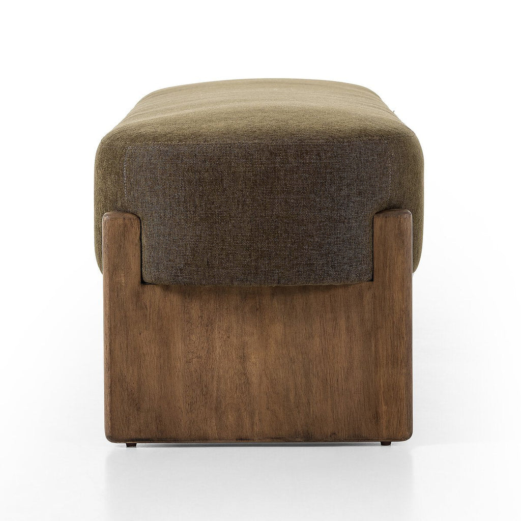 Banc d'appoint Kirby de Four Hands couleur olive Sutton