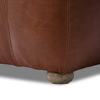 Pouf Kylo d'Amber Lewis x Four Hands en acajou Dulane