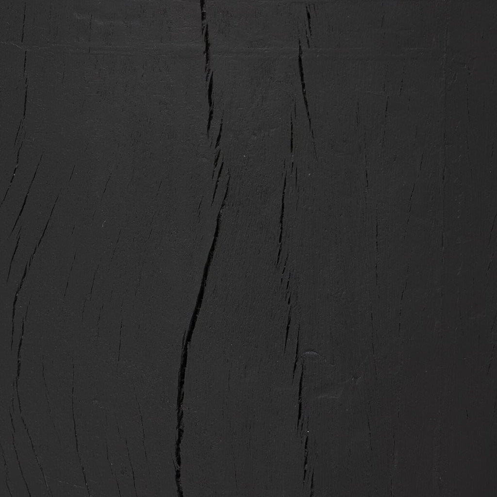 Table d'appoint Four Hands Layo en résine noire