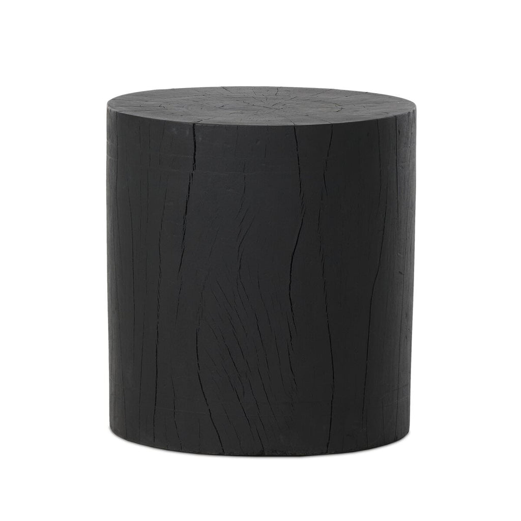 Table d'appoint Four Hands Layo en résine noire
