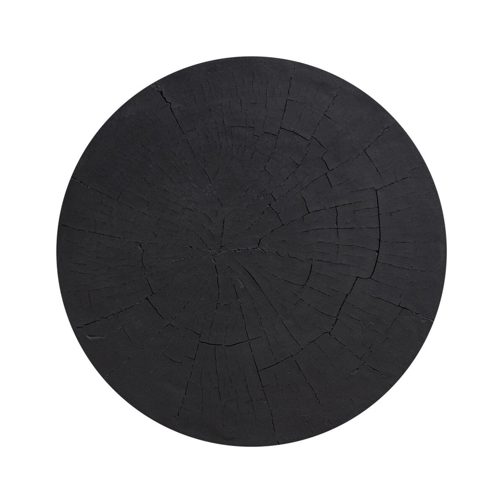 Table d'appoint Four Hands Layo en résine noire