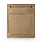 Miroir mural Four Hands Ledge en pin clair vieilli